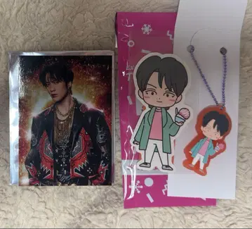 후지와라 이츠키 포토 카드 러버 키링 EXILE THE REASON