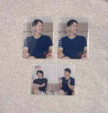 히로시마 썬더즈 포토 카드 타케치 코시 타카나시 미츠키