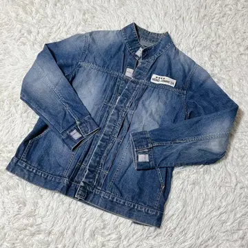 [ c6622 ] MONO COMME CA 데님 자켓 블루