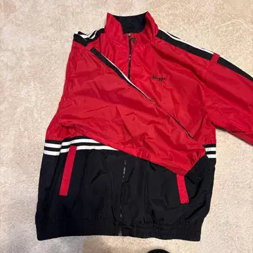 SPEED ZONE 나일론 자켓 XL 레드/블랙