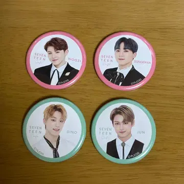 SEVENTEEN 캔뱃지 카페 2019 준 우지 디노 스롱관