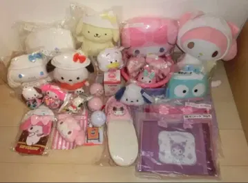 마이멜로디 시나모롤 포차코 캐릭터 굿즈 세트