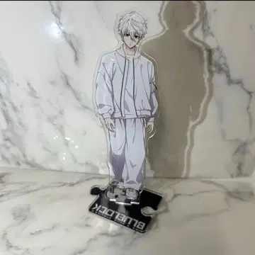 블루 록 아크릴 스탠드 라운드 원 나기 세이시로