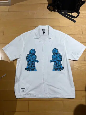 BILLIONAIRE BOYS CLUB 반팔 셔츠 L 화이트