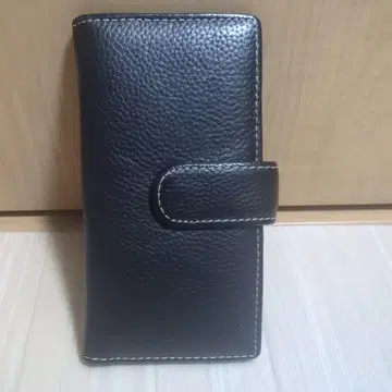 가죽 블랙 카드 케이스 10슬롯