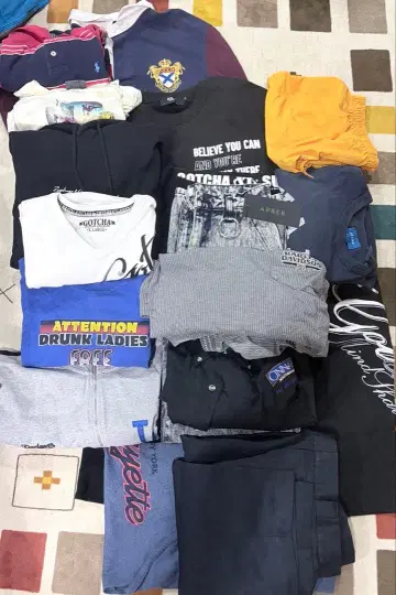 의류 묶음 판매 남성용