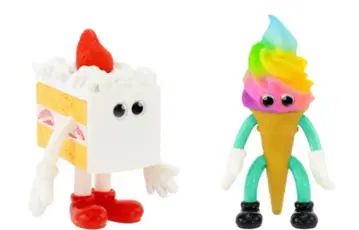 플레이버즈 가챠 숏 케이크 소프트 크림