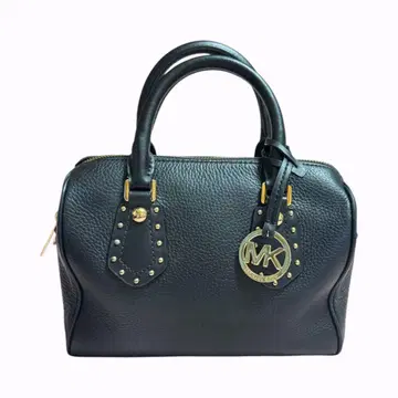 마이클코어스 미니 보스턴 핸드백 숄더백 가죽 블랙