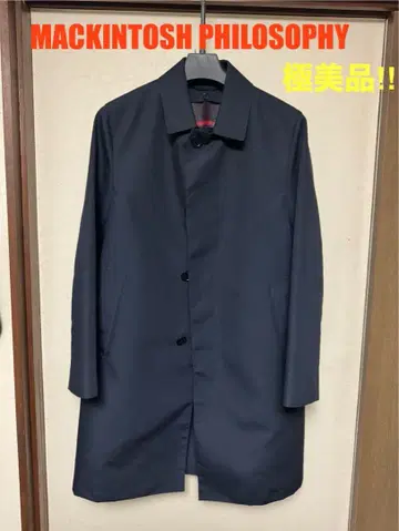 새상품급 매킨토시 철학 웰링턴 본딩 코트 38