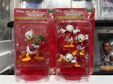 Disney 크리스마스 오너먼트 도날드, 휴이, 듀이, 루이 세트