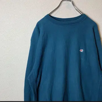 챔피온 리버스 위브 트레이닝복 다크 틸 XL 구제 의류 USA제