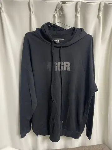 MSGR 블랙 후드티 44