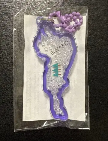 비와코 아크릴 키링 메타세쿼이아 마키노 한정판 퍼플