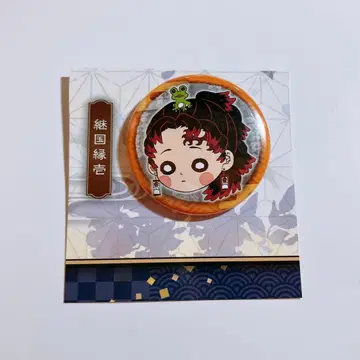 [ 익명 배송 ] 귀멸의 칼날 원화전 푸치 캔뱃지 츠기쿠니 요리이치