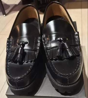 THE KENFORD FINESHOES 퀼트 태슬 로퍼