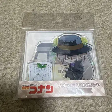 명탐정 코난 디오라마 아크릴 스탠드 캐릭터 페코 드링크 진 미개봉 새상품