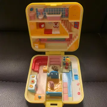 엔젤 포켓 옐로우 컬러 사각 집 당시 물건