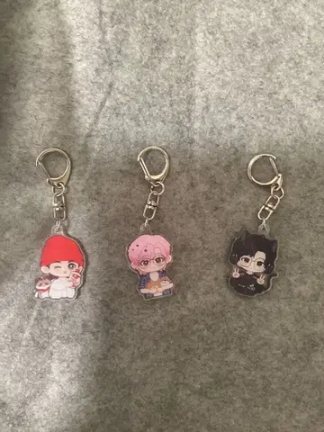 아크릴 키링 3개 세트