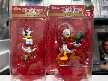 20245 디즈니 크리스마스 오너먼트 도날드와 데이지 2체 세트