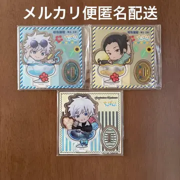 주술회전 마루쿠지 챠폰! 아크릴 스탠드 고죠 사토루 게토 스구루