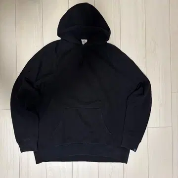 Loopwheeler / 루프 휠러 블랙 후디 M 사이즈