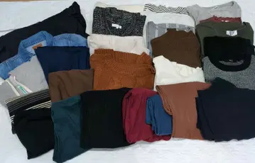 여성용 가을 겨울 의류 묶음 판매 27점 M~L 사이즈