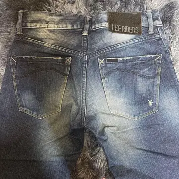 LEE RIDERS 다크 블루 슬림 핏 데님