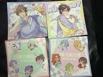 NU:카니발  AGF 구매 혜택 스티커 컴플리트 4장 세트