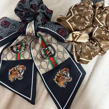 스크런치 머리끈 세트