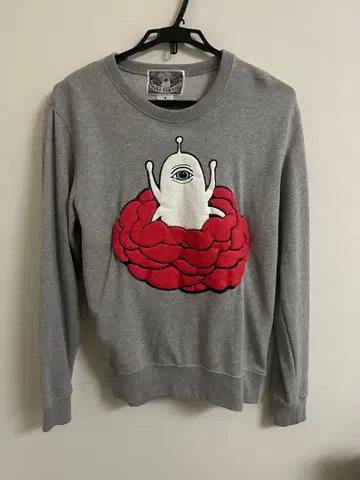 히토츠메짱 맨투맨 그레이 M