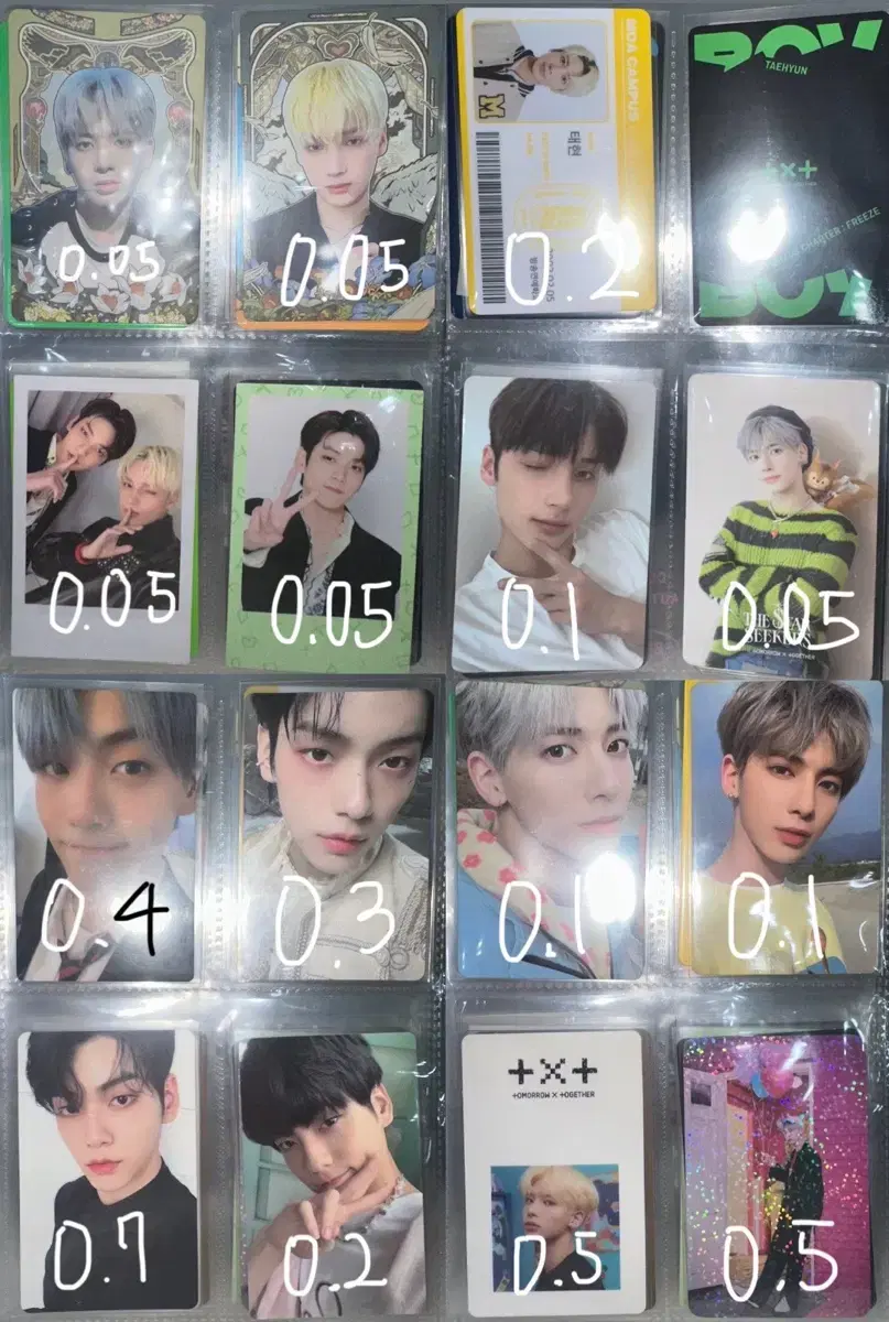 Tomorrow X Together Soobin Taehyun Huening Kai poca