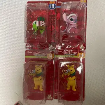 디즈니 크리스마스 피규어 세트