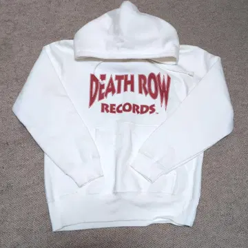 DEATH ROW RECORDS 후드티 화이트