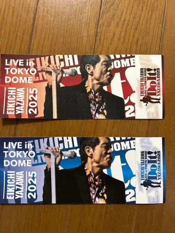 야자와 에이요시 도쿄돔 11월 8일, 9일 메모리얼 티켓