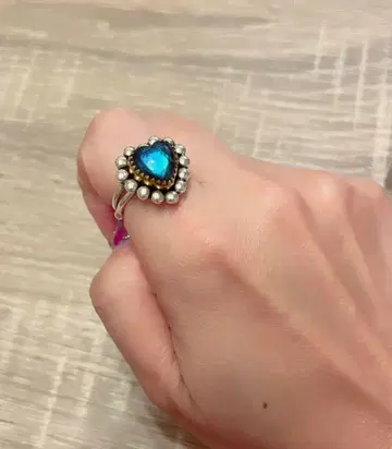 비쥬마무 bijumam 래브라도 라이트 하트 반지