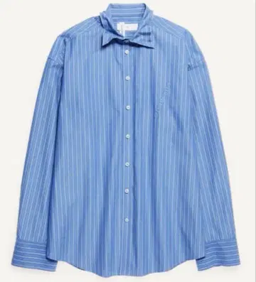 글렌 마틴스 H&M 포플린 셔츠 GLENN MARTENS L