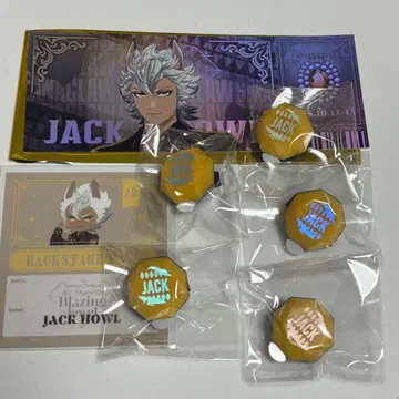 잭 트위스테 라이브 링 라이트 백 스테이지 패스 티켓풍 카드