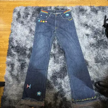 [ 대폭 세일 ] HYSTERIC GLAMOUR 데님 팬츠