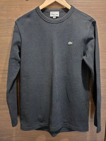 LACOSTE 블랙 T셔츠