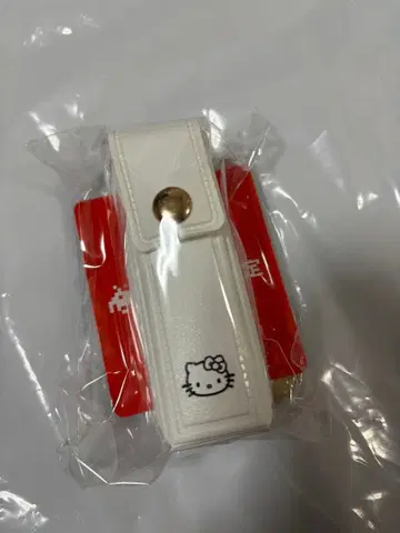 TAITO 한정판! 헬로키티 리본형 참 부착 립 파우치