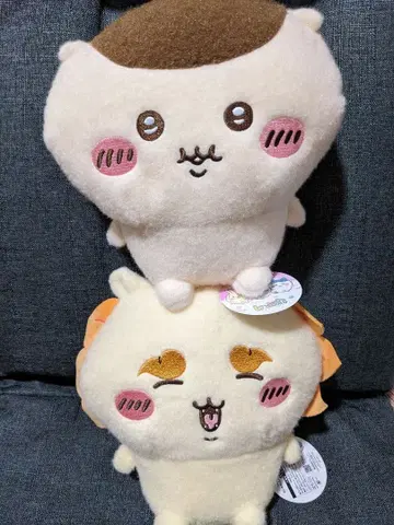 치이카와 (먼작귀) 시이프와 봉제 인형 시사 밤만쥬 세트