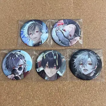 니지산지 쿠츠하 캔뱃지 5종 세트