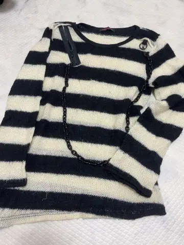 ALGONQUINS 보더 스웨터