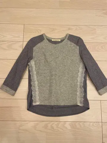 GALLARDAGALANTE 니트 블라우스 상의 7부 소매