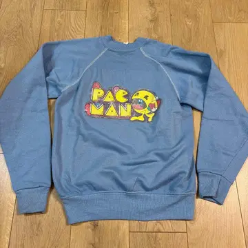 빈티지 PAC-MAN 트레이닝복 구제 의류 팩맨