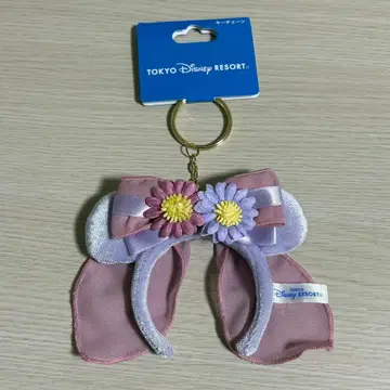 디즈니 판타지 스프링스 라푼젤 머리띠 키체인