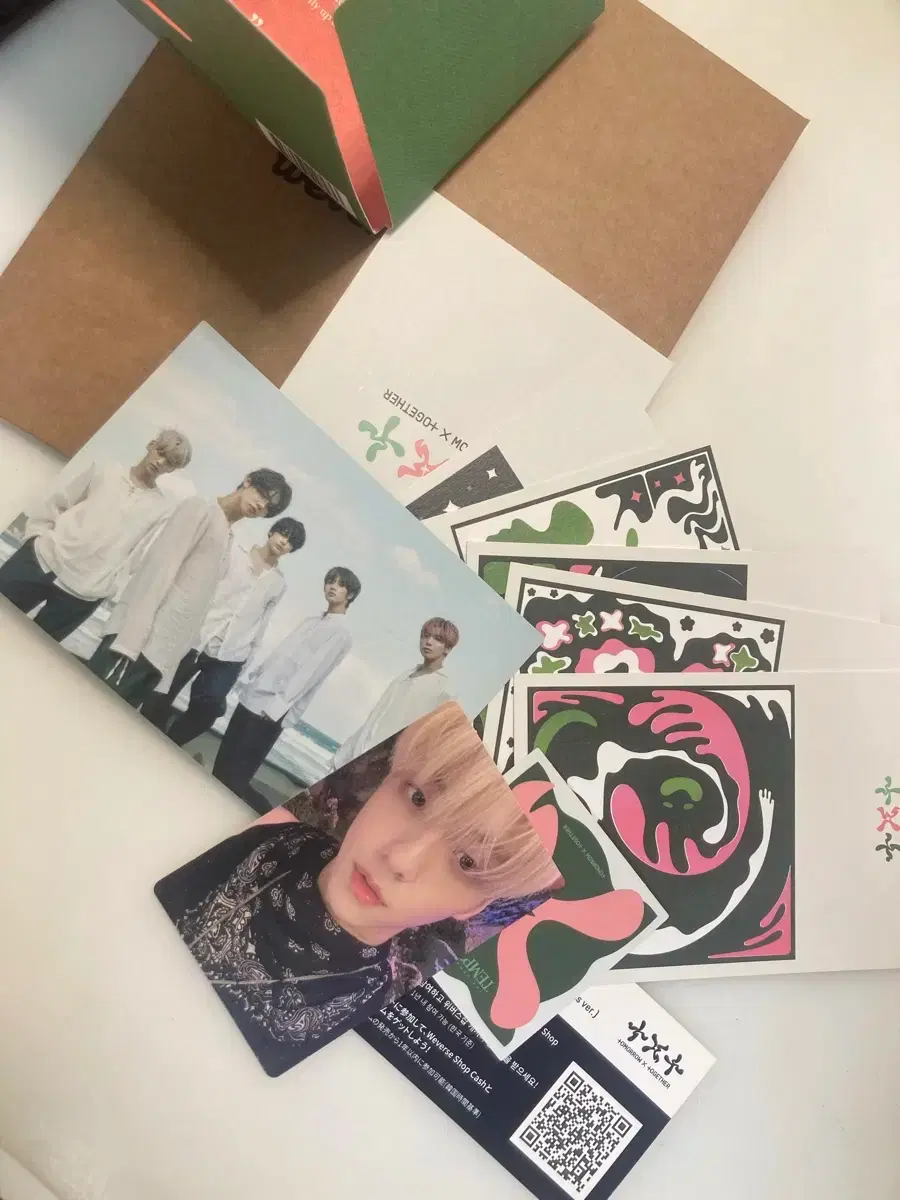 Tomorrow X Together Temptation Weverse album (soobin poca)