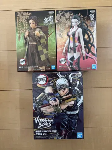 귀멸의 칼날 피규어 세트