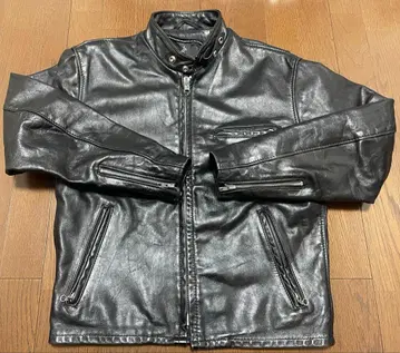 schott 쇼트 641 가죽 싱글 라이더 자켓 40 천연 가죽