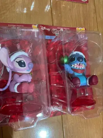 디즈니 크리스마스 오너먼트 2025 스티치&엔젤